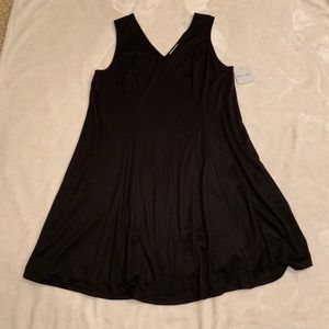 NWT Dia & Co Meera Lane Black Shift Dress